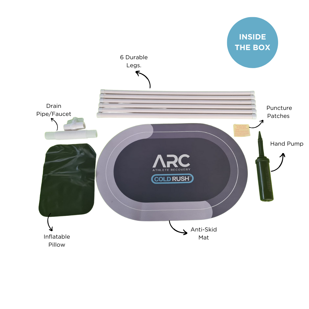 ARC - Cold Rush 2.0 - Portable Ice Bath Designed for Athletes : :  Home Improvement