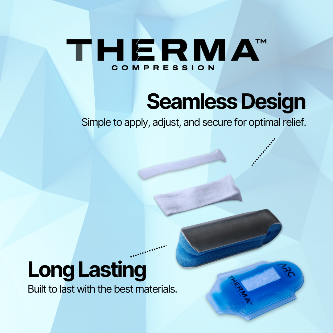 THERMA Compression - Finger Ice Pack – Targeted Cold Therapy for Finger Pain Relief