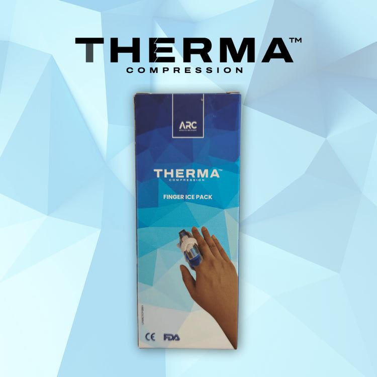 THERMA Compression - Finger Ice Pack – Targeted Cold Therapy for Finger Pain Relief - ARC - Athlete Recovery